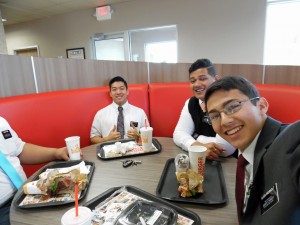 Elders at Burger King